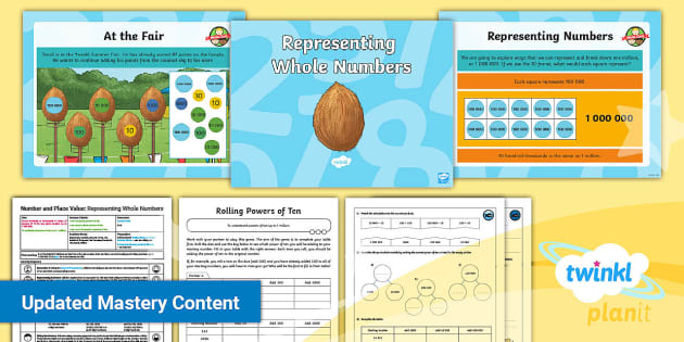 Y5 Counting In Powers Of Ten Planit Maths Lesson 9 - Twinkl