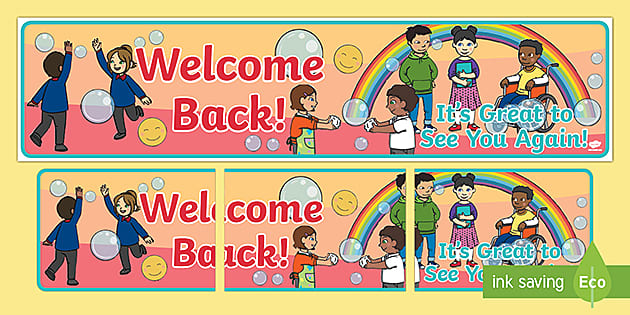 Back to School Sign, Printable Banner