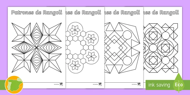 Dibujo de Osito de figuras geométricas para Colorear - Dibujos.net