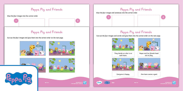 free-peppa-pig-friendship-story-sequencing-teacher-made