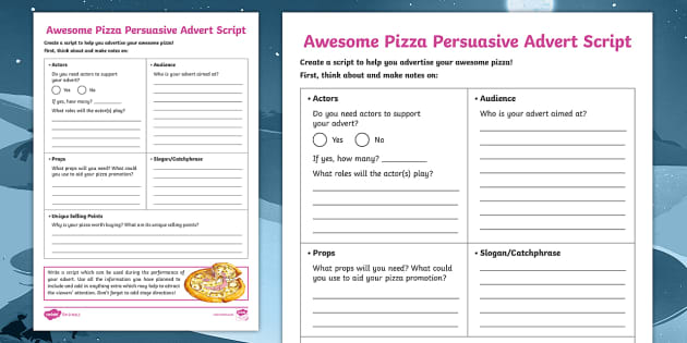 Persuasive essay about pizza picture