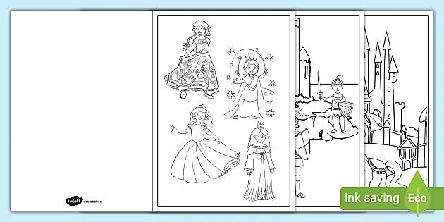 Female Knight Coloring Pages