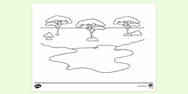 holes coloring pages