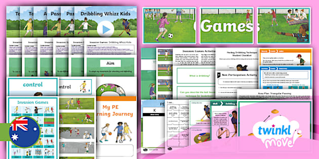 Move PE Year 5 Invasion Games Unit Pack (teacher made)