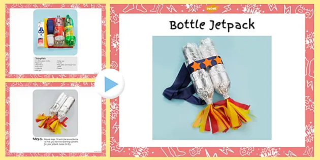 Superhero Jetpack Craft Instructions - ESL Superhero Craft