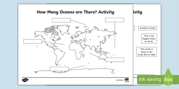 how many oceans are there
