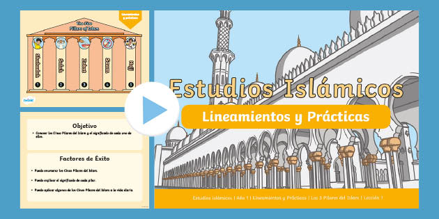 PowerPoint: Los 5 Pilares Del Islam - Twinkl Colombia