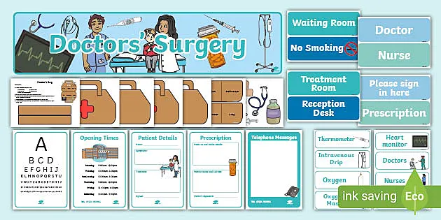 Doctors' Surgery Role Play Pack (Teacher Made)