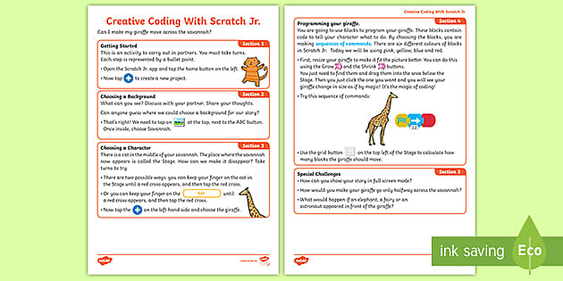 Introduction to Scratch coding