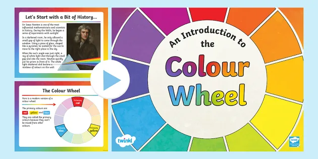 KS2 Art: An Introduction to the Colour Wheel PowerPoint