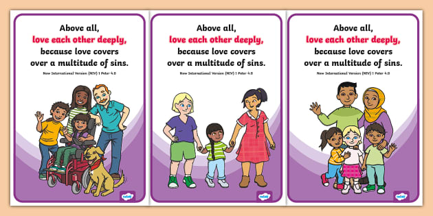 Love Each Other Deeply {Poster} Love Each Other Deeply {Poster}