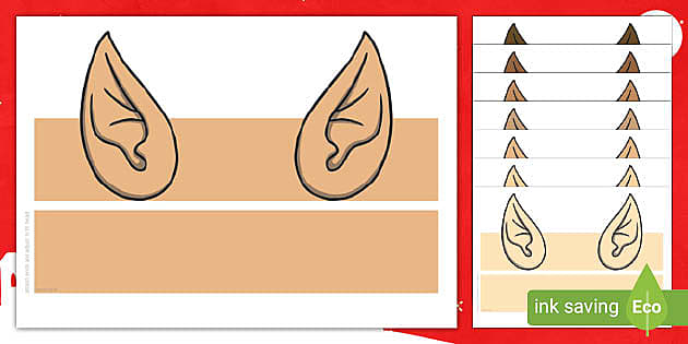 Elf Ears Headband (Teacher-Made) - Twinkl