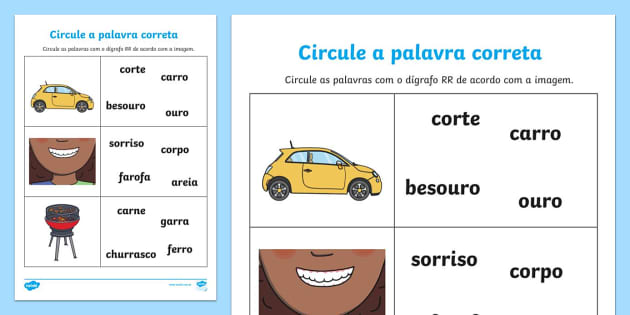 Palavras na nuvem: jogo de vocabulário de português - Ensinar Português