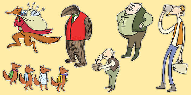FREE! - Story Cut Outs to Support Teaching on Fantastic Mr Fox