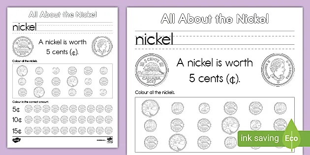 all about the canadian penny worksheet math resources