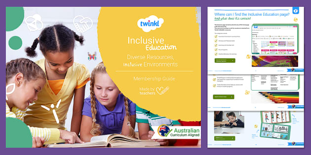 FREE! - Twinkl Inclusive Education Membership Guide - Twinkl