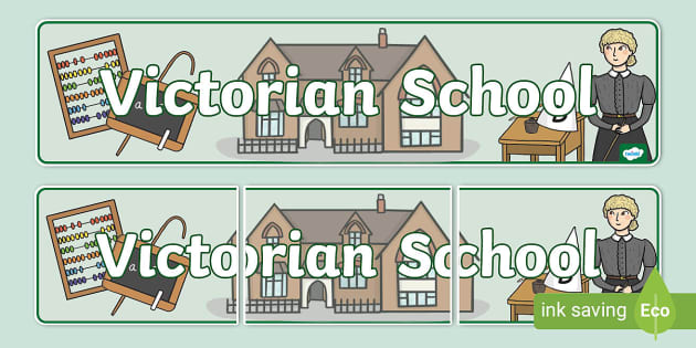 Victorian School Role Play Banner teacher Made Twinkl victorian-school-role-play-banner-teacher-made-twinkl