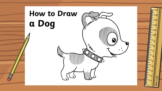 How to Draw a Dog Animation