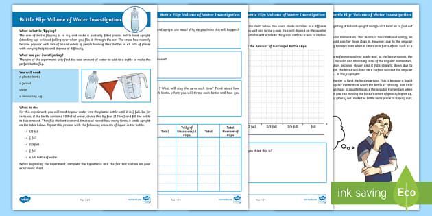 BOTTLE TOSSING AND FLIPPING IN THE CLASSROOM - Erintegration