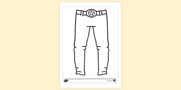 free-jeans-outline-colouring-sheet-colouring-sheets