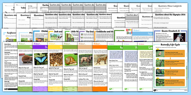 reading comprehension tes teacher made