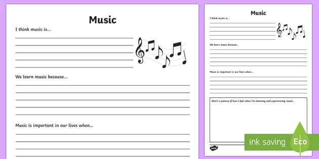 music reflection essay