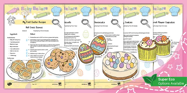 Baby Bakers – My First Easter Recipes (Teacher-Made)