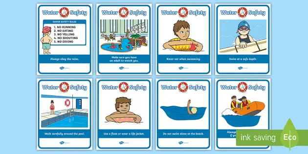 water safety display posters teacher made