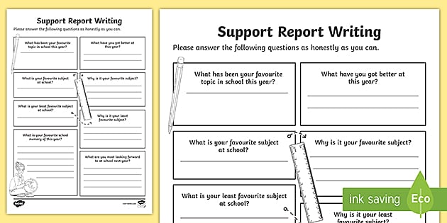 report topics for kids