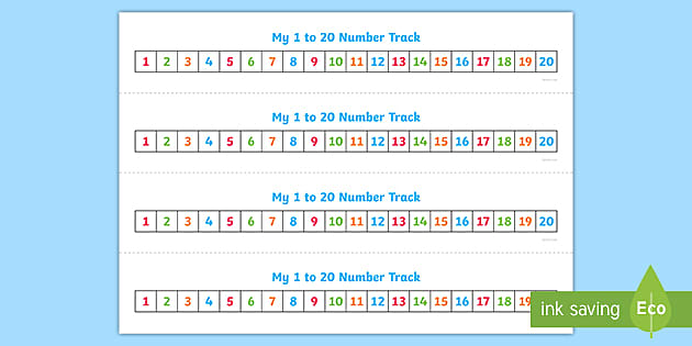 Number Track 1 Ks1 Primary Resources Teacher Made