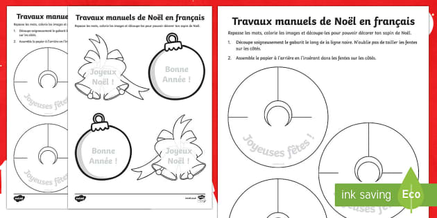 Vocabulaire de Noël (Teacher-Made) - Twinkl