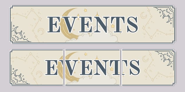 Celestial Themed Events Display Banner Twinkl 4873