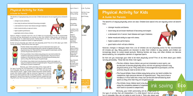 Early Years Physical Activity Ideas l enseignant A Fait 