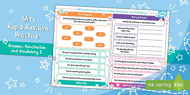 SATs Rapid Revision: Grammar, Punctuation and Vocabulary 2