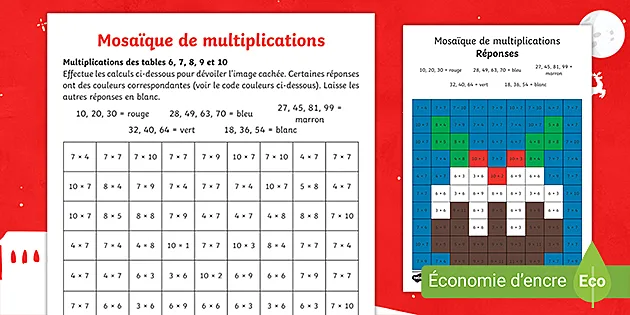 Jeux - Les tables de multiplication de 2 à 9  Tables de multiplication jeu,  Jeu multiplication, Jeux maths ce1