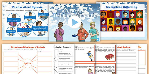 Thinking about Dyslexia KS2 Pack - KS2 Primary Resource