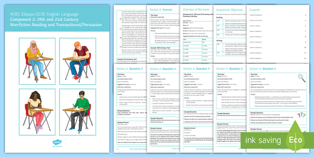 GCSE EDUQAS GCSE English Language Paper 2 Revision Booklet