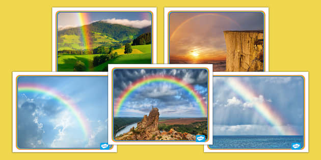 Rainbow Photos (teacher made) - Twinkl