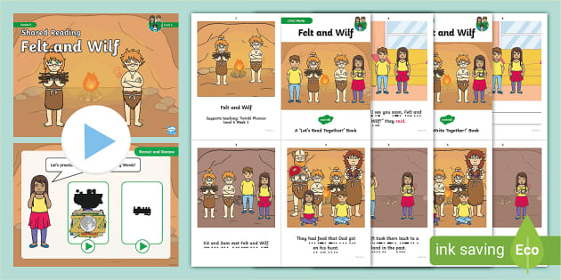 CVCC Words Phonics Lesson Pack - Level 4 Week 1 Lesson 5