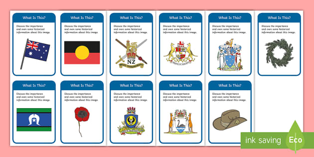 Symbols and Emblems Discussion Cards (teacher made) - Twinkl