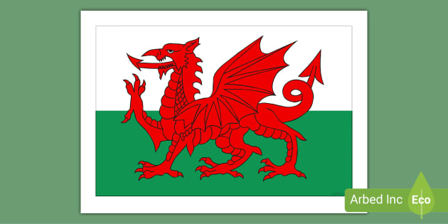 Wales Cymru Dragon 5ft x 3ft Flag Banner 