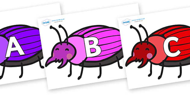 FREE! - A-Z Alphabet on Beetles (Teacher-Made) - Twinkl