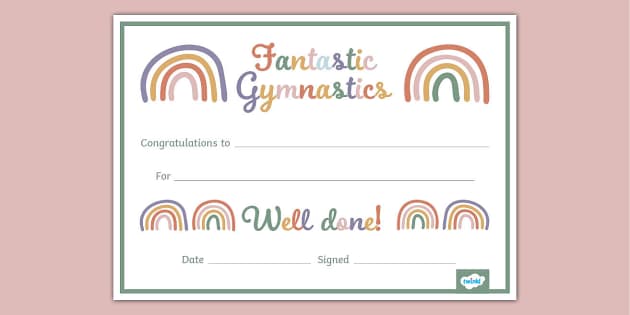muted-rainbow-themed-gymnastics-certificate-teacher-made