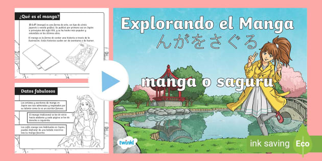 PowerPoint: Explorando El Manga (teacher Made) - Twinkl