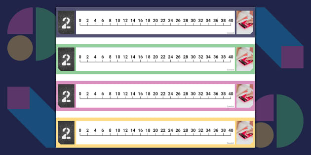 Reinforcing Number: Counting in 2s Number Line - Twinkl