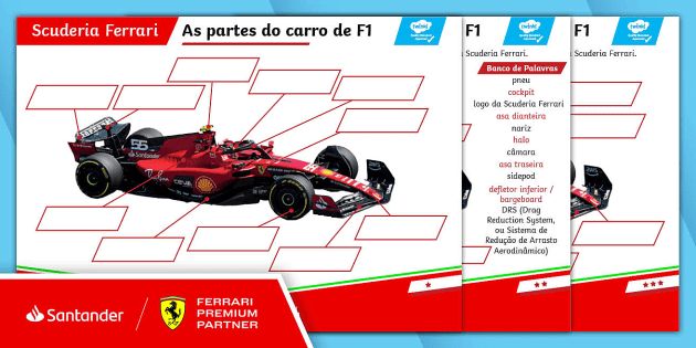 Um carro de corrida com fundo preto e as palavras f1 na frente.