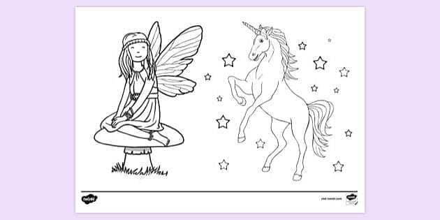 Unicorn Coloring Books for Girls 6-7: A Beautiful Activity Book