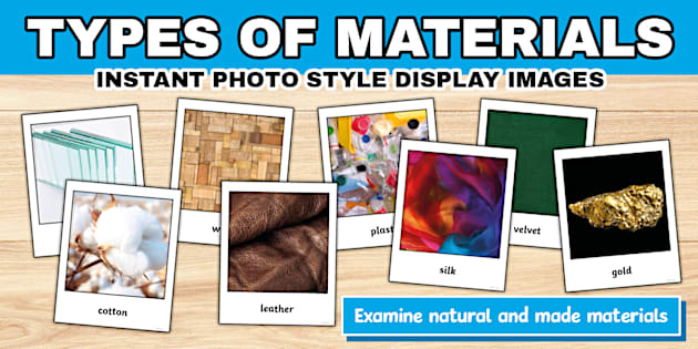 Material Inworld Display Types of Materials Instant Photo Style Display Images