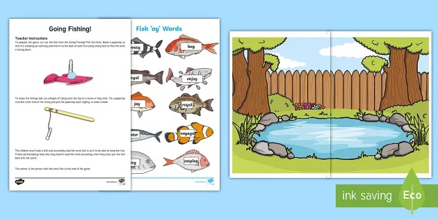 Sight Words Fishing Game (Teacher-Made) - Twinkl