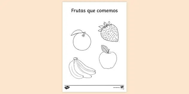 50 Desenhos de Frutas para Colorir e Imprimir - Online Cursos